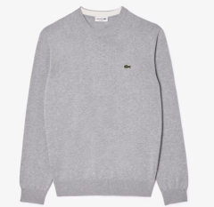 Bisiklet Yaka Erkek Sweatshirt Gri