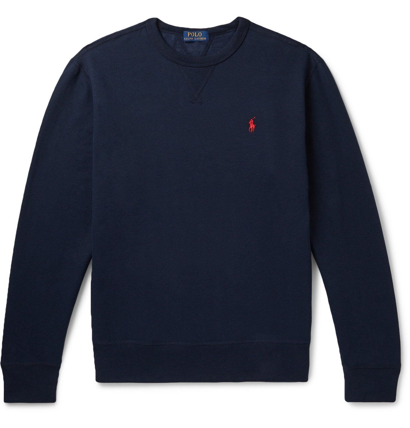 Bisiklet Yaka Sweatshirt Lacivert